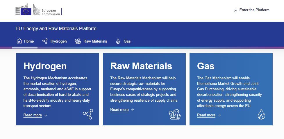 EU Energy and Raw Materials Platform Launched – China-Europe